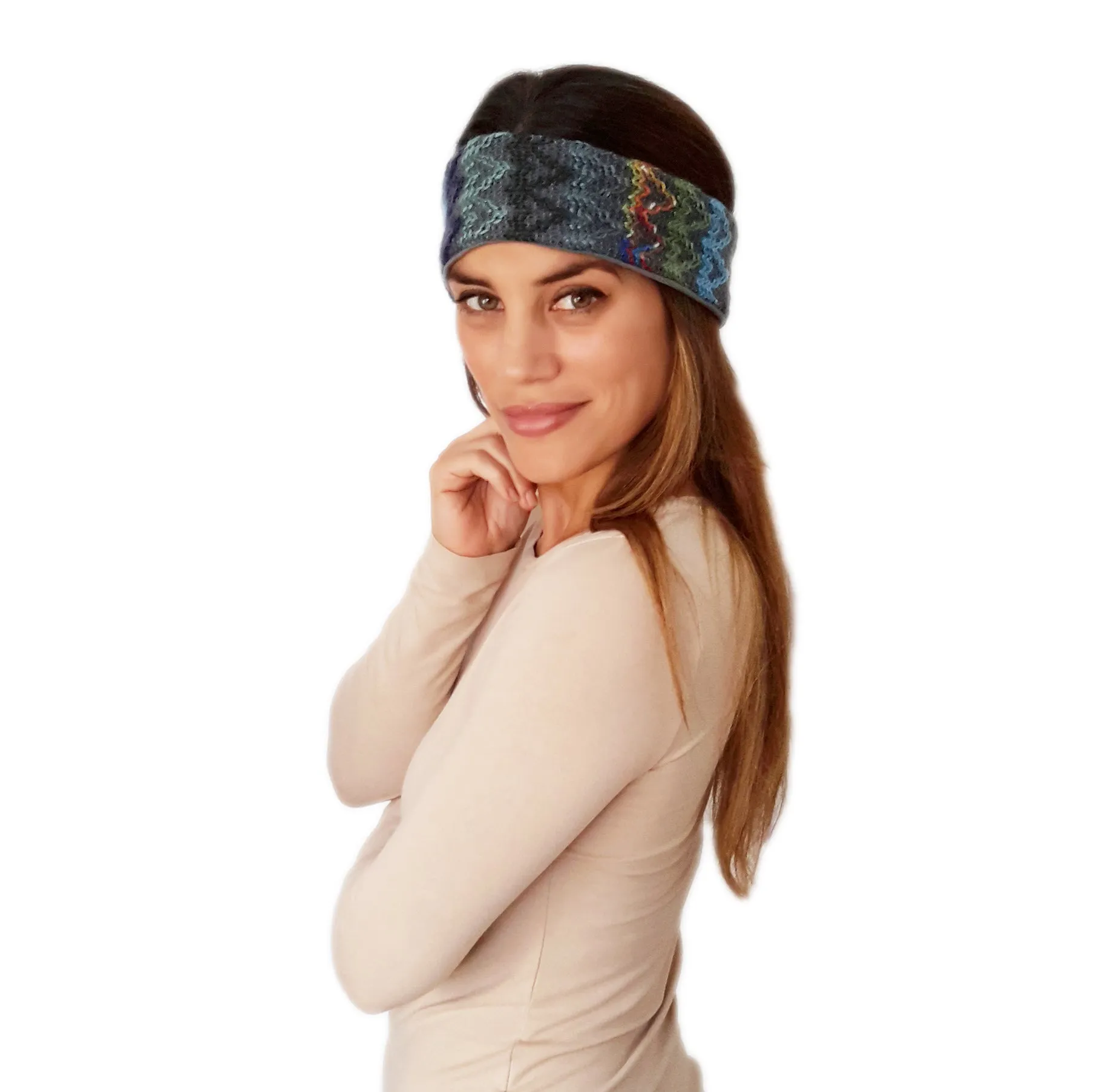 Cinta de Pelo Elástica · Multi Bordado (Otoo-Invierno)