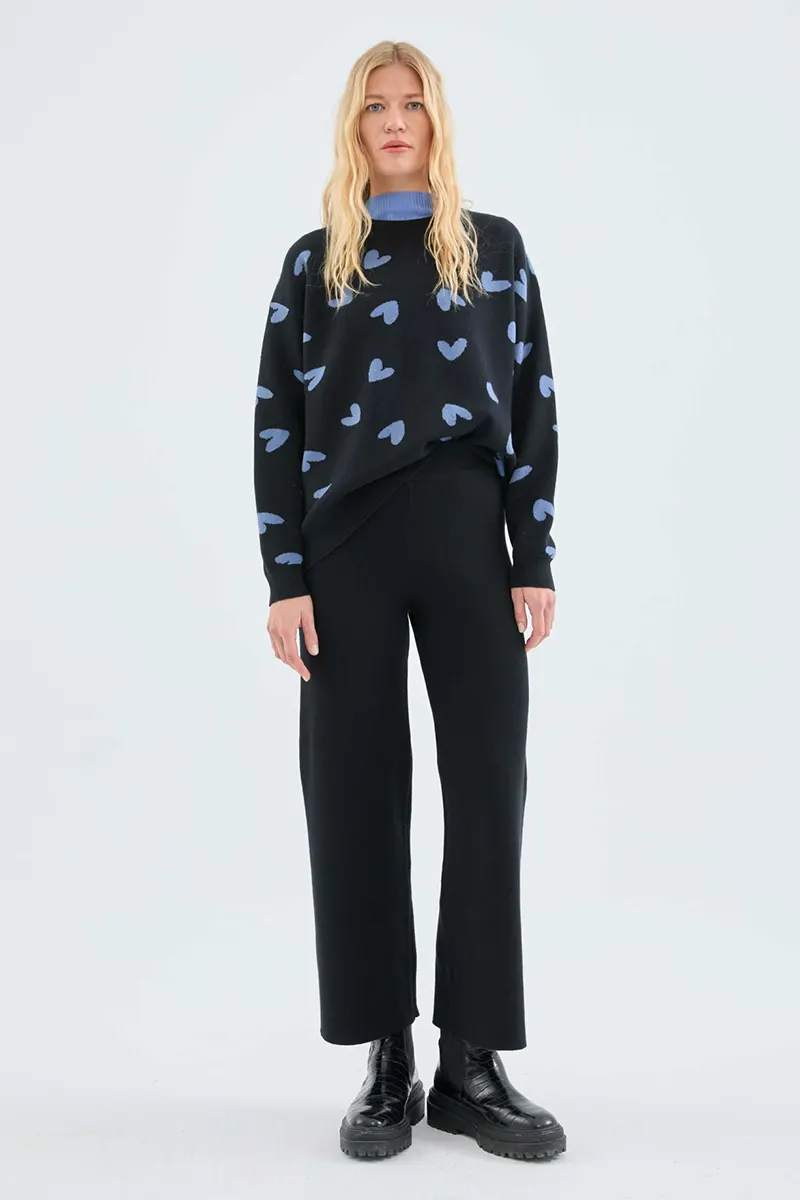 COMPANIA FANTASTICA | Pantalone dritto in maglia
