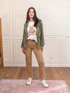 Pantalone Piegone Sfrangiato