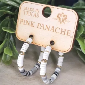 PP Candy Craze Grey Small Hoop Earrings