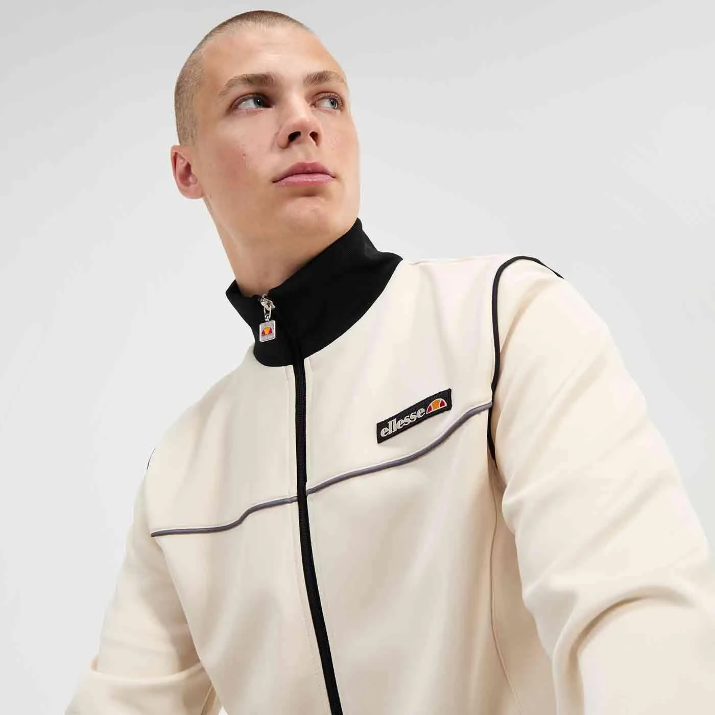 San Marino Ellesse Retro Sports Piping Track Top W