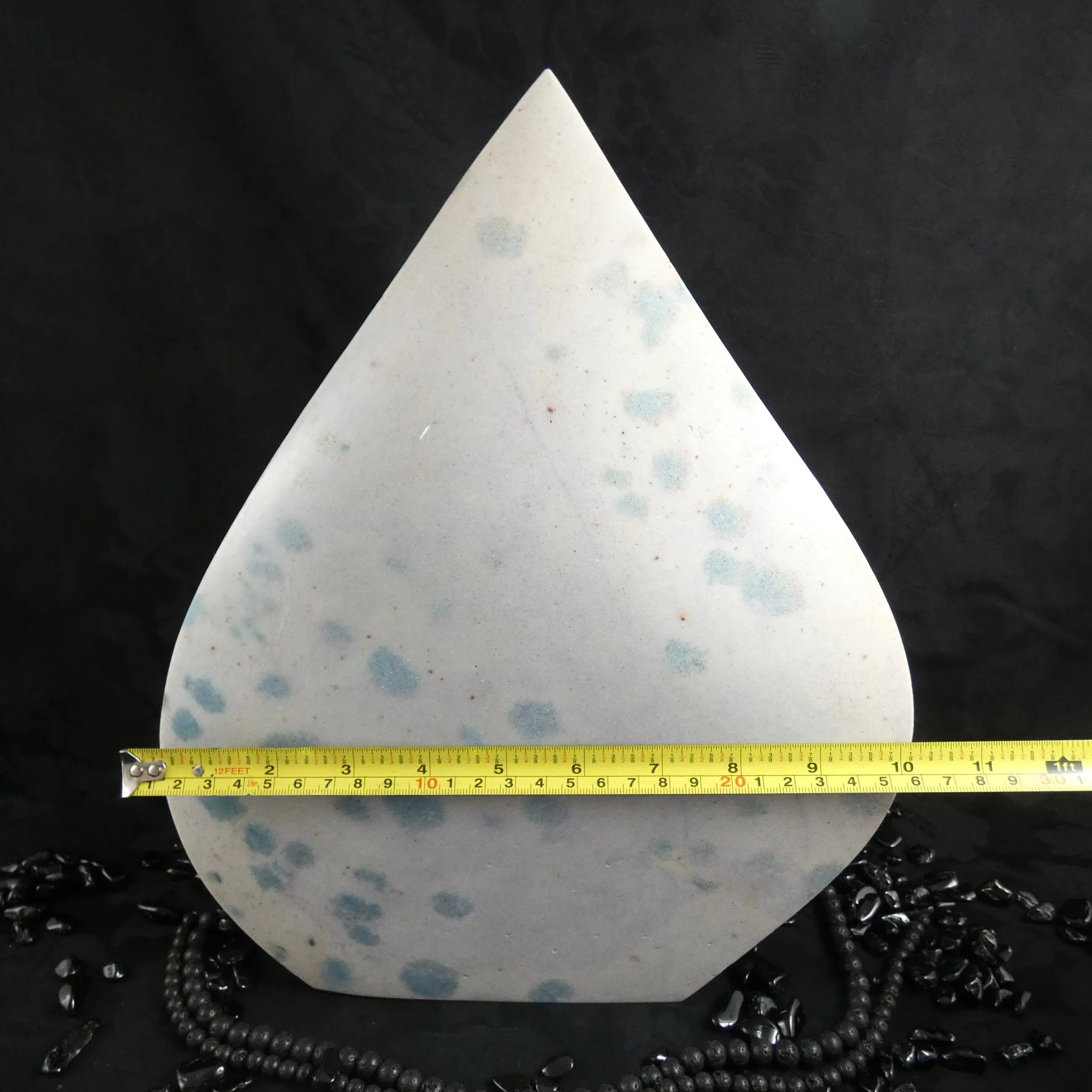 Scorzalite Lazulite Freeform Polished Tower (088)