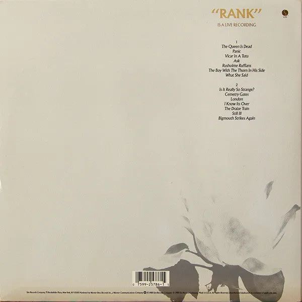 The Smiths ~ Rank
