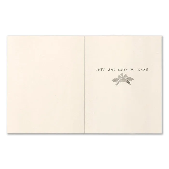 This Calls For Cake - Birthday Greeting Card