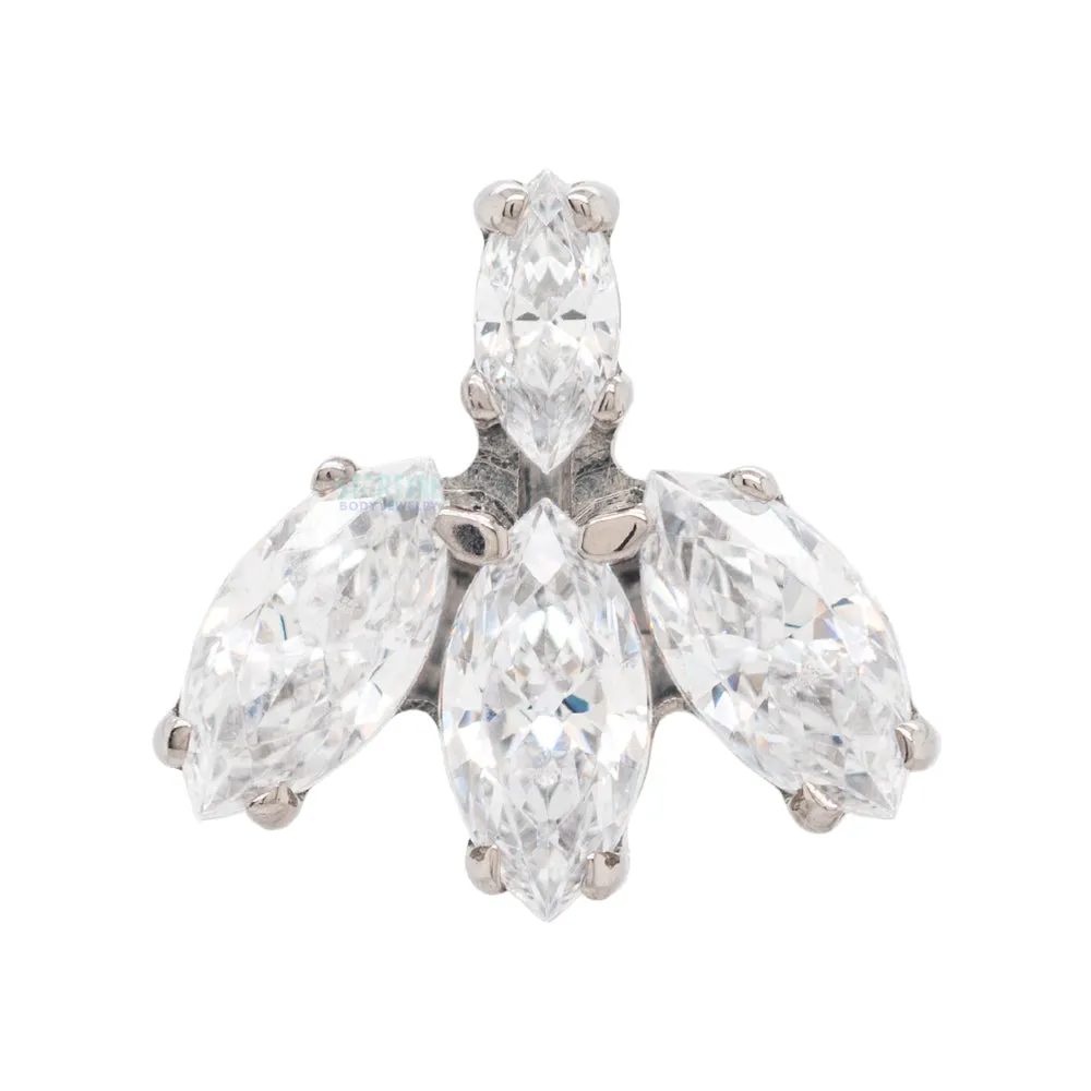 threadless: Marquise Fan #8 Faceted Gems End