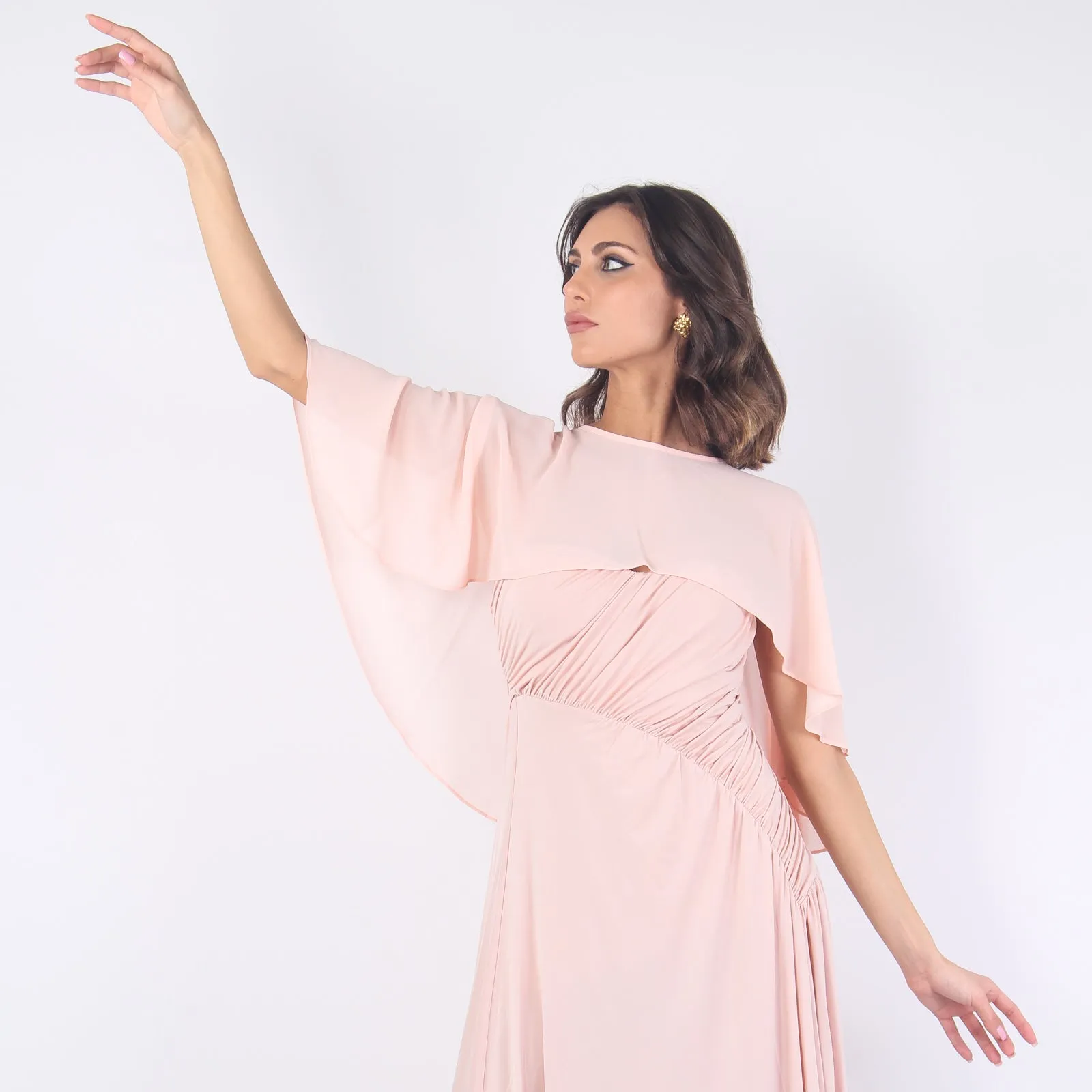 Topazio Coprispalle Goccia Misty Rose