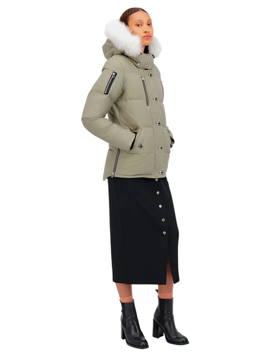 Women's Original 3q Fur W/ Natural Fur